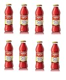 8x Mutti Passata di Pomodoro Tomatenpaste Tomaten sauce 100% Italienisch...