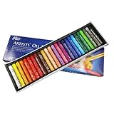Ölpastellkreiden-Set – 25/50 Landschaftsfarben mit sanftem Öl |...