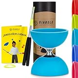 Diabolo Freizeitsport Jonglier-Set Pro mit kugelgelagertem Diabolo...