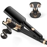 Welleneisen, Mini Welleneisen für Haare, UKLISS 3 Fässer Beach Waves...