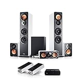 Teufel Ultima 40 Surround Wireless 5.1 Set - Heimkino-Set mit Kabellose...