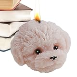 Hund-Duftkerze – Sojawachs, 7,5x6cm, dekoratives Ornament |...