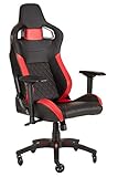 Corsair T1 Race - Kunstleder Gaming Rennsport Stuhl (Einfache Montage,...