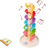 Hölzerne Farbenfrohe Musikbaum, Regenbogen Kugelbahn Klangbaum,...