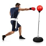 Dripex Fitness Boxsack Punchingball Set Boxtraining Höhenverstellbarer...