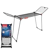 Vileda Infinity Flex Ultimate Wäscheständer Black Edition | Ausziehbares...
