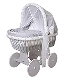 WALDIN Baby Stubenwagen-Set mit Ausstattung, XXL, Bollerwagen, komplett, 24...