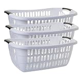 3er Set Große Wäschewanne 55x37x20 cm: Dein Multitalent für Ordnung und...