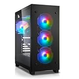 Gaming PC Ryzen 7 5700X 8X 4.6 GHz, 32 GB DDR4 RAM High Speed, 1TB M.2 SSD,...