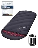 KingCamp Schlafsack,Schlafsack Winter, 4 Jahreszeiten Schlafsack XXL...