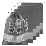 Hpmjz 5 Stück Große Kordelzug Schuhbeutel Schuh-Aufbewahrungstaschen...