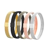 Toyvian 5 Stück Teiliges Herren Armband Metallarmbänder Elastisch Stretch...