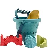 Generisch Strandspielzeug-Set mit 6 Sandburgen, Sommer-Outdoor-Spielzeug,...