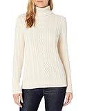 Amazon Essentials Damen Leichter Rollkragenpullover Mit Zopfmuster...