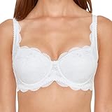Susa Damen Wiesn-Zauber 8033 Balconette Dirndl-BH, weiß, 90B