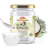 Bio Kokosöl 500ml Nativ. Kaltgepresst und Rein. Kokosöl bio kaltgepresst...