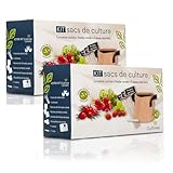 CULTIVEA 2 x Kräuter-Pflanzen-Set – 100 % Bio-Samen – hergestellt in...