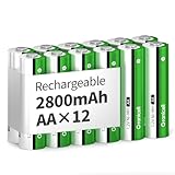 Granicell Akku AA Wiederaufladbare Batterien 2800 mAh Akkubatterien Hohe...