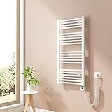 Heilmetz Badheizkörper Elektrisch 100x50cm Handtuchwärmer mit Digitalem...