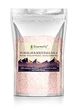 Gourmetia Himalaya Salz fein 2KG, Rosa Kristallsalz aus Punjab Pakistan,...