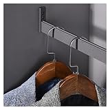 Hochleistungsgrau Schrankstange mit Metallendbräuchchen Abnehmbare...