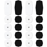 AUVON 20er Set TENS EMS Elektroden-Pads, 5x5 cm TENS Gerät Elektroden Pads...