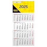 Idena 11171-4 Monatskalender 2025 in der Größe 30 x 60 cm, Wandkalender...