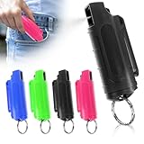 Pfefferspray Selbstverteidigung mit Karabiner Design, Pepper Spray zur...