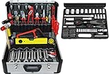 FAMEX 423-47 Werkzeugkoffer gefüllt mit Werkzeug Set - ERWEITERBAR -...