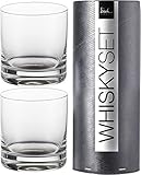 Set 2 Whisky Tumbler 400ml/H.95mm -in Geschenkröhre- 500/14 platin...