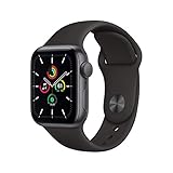 Apple Watch SE 2020 (GPS, 40MM) Aluminiumgehäuse Space Grau mit Schwarz...