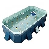 Japard Faltbarer, nicht aufblasbarer oberirdischer gerahmter Swimmingpool...