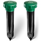 GARDIGO® Maulwurf Vertreiber Basic 2er Set I Maulwurfschreck 400 - 1000 Hz...