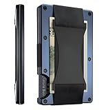 AtEaze Minimalistische Geldbörse Herren mit RFID Schutz – Slim Wallet...
