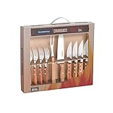 Tramontina 22399/037 Churrasco Teak- und Schnitzerei-Set, holz