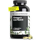 Omega 3 – 365 Kapseln – 2000mg Fischöl pro Tagesdosis – mit EPA und...