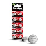 Camelion AG13 / LR44 / A76 Knopfzelle Alkaline Alkali Batterie, 10-er Pack,...