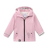 La-haut kids Wasserdichter Mantel für Mädchen und Jungen, mit gestreiftem...