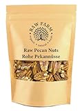 Raw Farm Organic Natural Fresh 1 kg Rohe Pekannusskerne, frei von Gluten,...