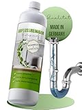 Rohrreiniger Abflussreiniger Extra Stark aquabook® Organic Formel 1000ml,...