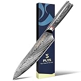 Plys Schwarz Küchenmesser Profi Scharf Kochmesser: Titanbeschichtet...