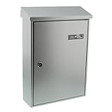 Burg-Wächter Außenbriefkasten, A4 Einwurf-Format, Vollflächig verzinkt,...