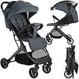tectake® Buggy Kinderwagen von 0 bis 3 Jahre, Wagen für Baby...
