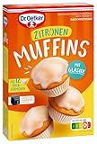 Dr. Oetker Zitronen Muffins, 415 g, Backmischung für Rührteig Zitrone,...