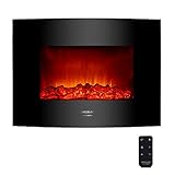 Cecotec Elektrischer Kaminofen mit Fernbedienung Ready Warm 2200 Curved...