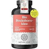 NATURE LOVE® Bio Bockshornklee - 240 vegane Kapseln - Hochdosiert mit...