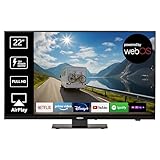 REFLEXION LDDX22IBT-Black Smart LED Fernseher 22 Zoll / 55cm, LG webOSHub,...