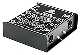 Pronomic PDI-20 passive Stereo-DI-Box - Frequenzbereich: 15 Hz - 30 kHz -...