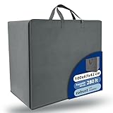 Beautissu Große Aufbewahrungstasche für Bettdecken, Kopfkissen,...