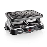 Tristar Raclette-Grill für bis zu 4 Personen, 4 Pfännchen, 500 Watt,...